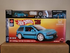 Mattel Hot Wheels Brick Shop Custom '90 Honda Civic EF The Hot Ones Speed Series