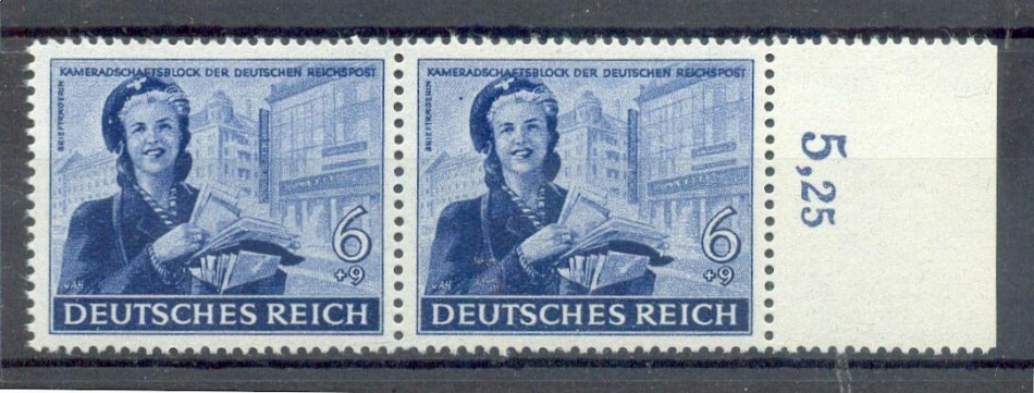 Third Reich 888VIII ABART** MNH Mint Never Hinged 70EUR (E5824