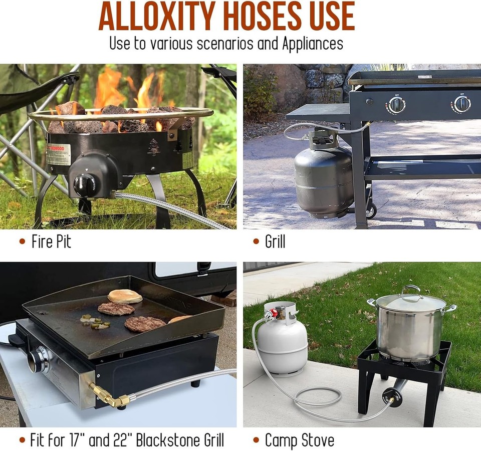 Regolatore Propano Regolabile 0-30 PSI - Valvola Ad Alta Pressione Per BBQ E Gas LP