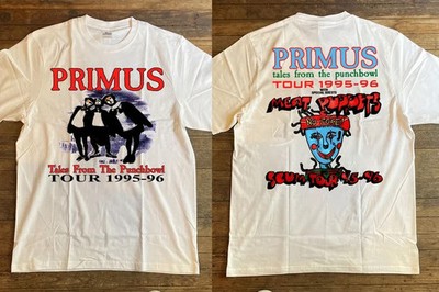 1996 PRIMUS Tales From The Punchbowl Tour 1995-96 T-Shirt