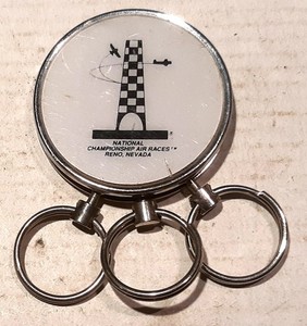 K96)   Flamingo Hilton, Reno NV. Triple Key Ring, National Championship Air Race