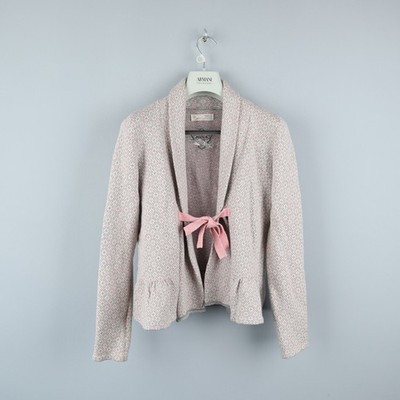 ODD MOLLY Womens Long Sleeve 654 Cotton Open Cardigan Sweater Size 2
