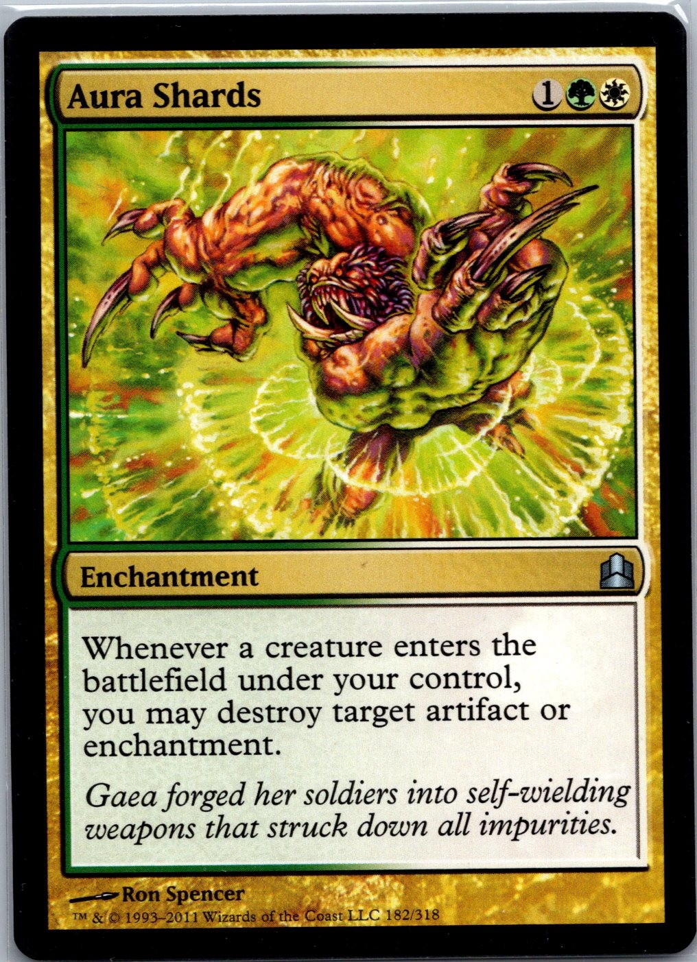 Aura Shards Commander Regular Enchantment 2011