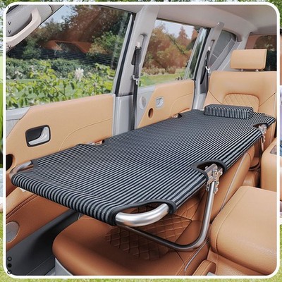 Travel Car Air Bed Camping Mattress Back Seat with Rest Pillow Folding Car Bed