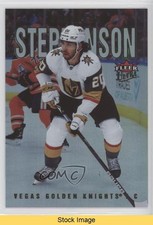 2021-22 Upper Deck Fleer Ultra Rainbow Foil Chandler Stephenson #19 READ 0il7