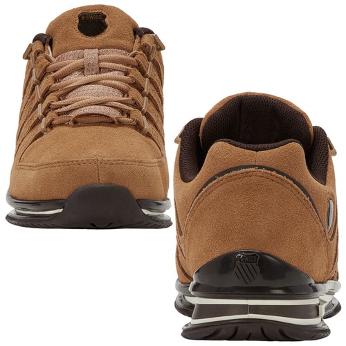 K-Swiss Para Hombres Rinzler Entrenadores Informales Con Cordones Suela de Goma Zapatos de Corte Tenis - Imagen 5 de 13
