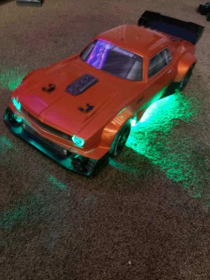 RC LED HD Lights for Arrma Felony Limitless HD Lights w/Underbody HD2W2R-4 under - Image 4 of 4