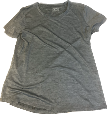 Eddie Bauer Women Gray Active T-Shirt L | eBay
