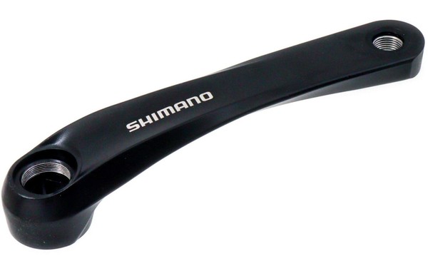 Shimano Kurbelarm Links 175 Mm FC-TY501 Schwarz Alu 4 Kant Aufnahme Y1R503110-image