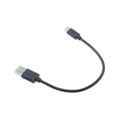 Short USB Cable Type-C Charger Cord Power Wire USB-C Fast Charge for Smartphones