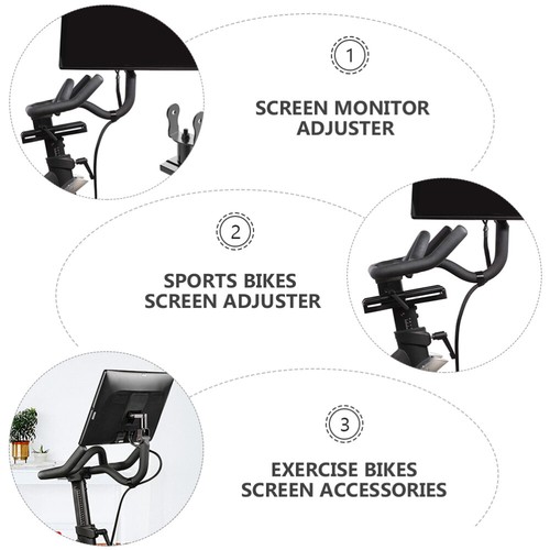 Screen Adjuster Fitness Exercise Bike Accessories Rotatable Adjusters - Afbeelding 6 van 12