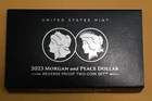 2023 Morgan and Peace Dollars Reverse Proof with Box and CoA