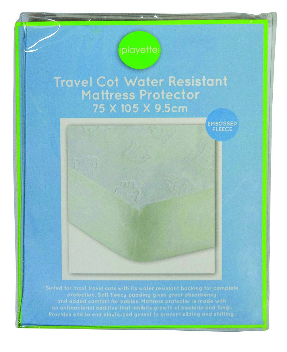 Playette Travel Cot Water Resistant Mattress Protector Embossed Sheep 1394180 for sale online