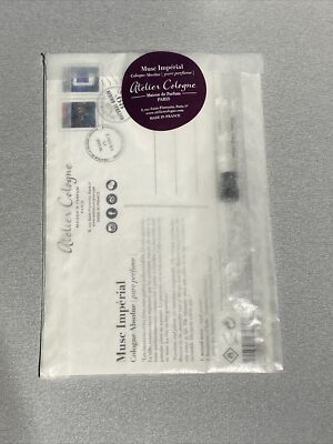 Atelier Cologne Musc Imperial Vial .04 oz W/ Free Glass Spray Bottle