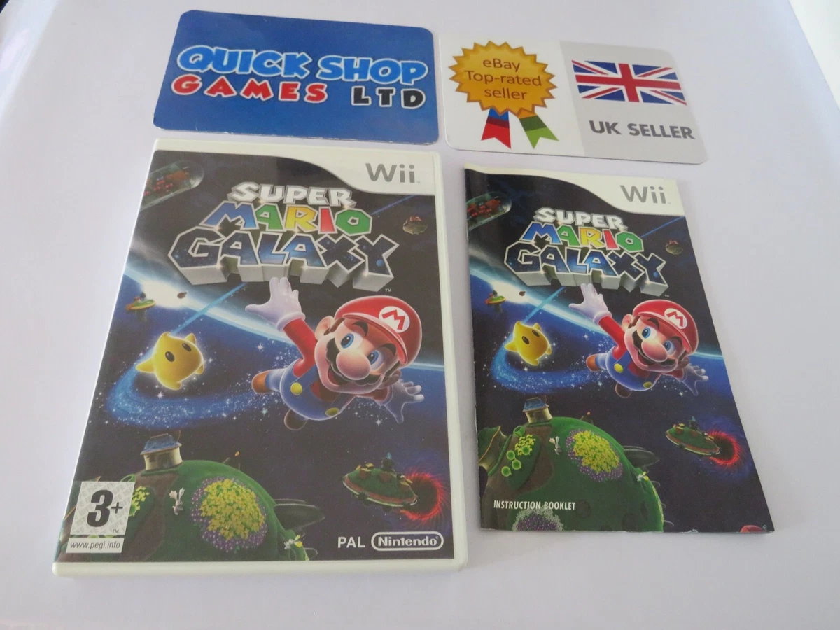 Super Mario Galaxy Wii Super Mario Galaxy (Wii) - pal version | eBay