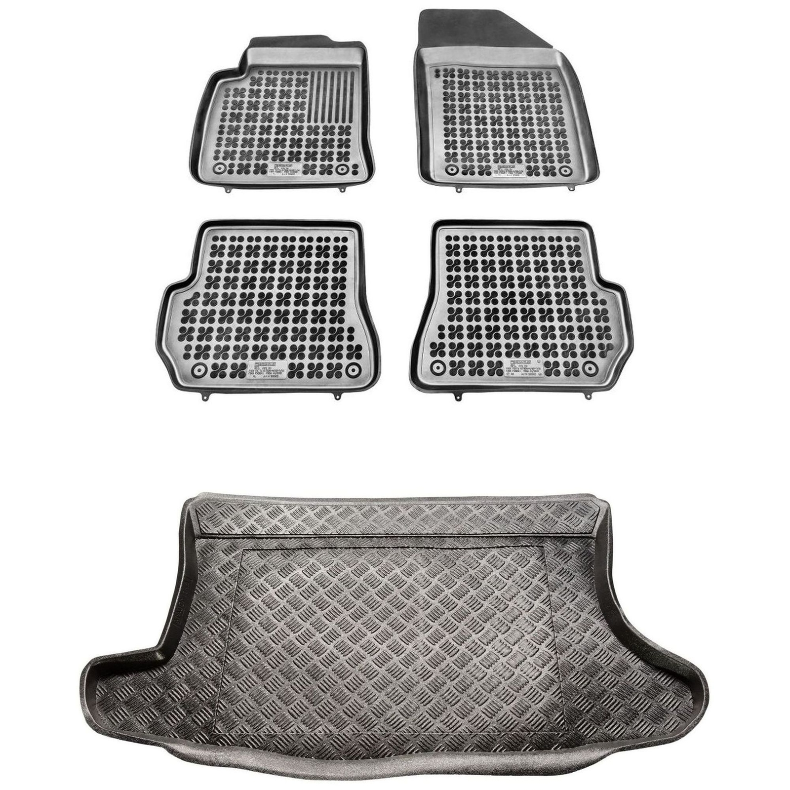 Tapis de coffre étanche en PE anti-dérapant pour auto Ford FUSION 20