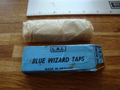 3 x L.A.L Blue Wizard Gewindebohrer 1/2 NF, HSS, GH3 in OVP