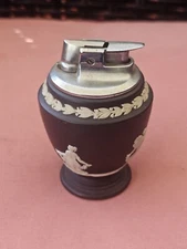 Vtg Ronson Art Deco Wedgwood Table Lighter Made In England Goddess No Works N3