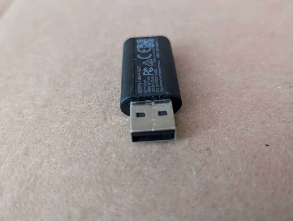 SONY PLAYSTATION PS4 CUHYA-0081 PRO HEADSET WIRELESS DONGLE USB ADAPTER A4-13(13 - Bild 3 von 4