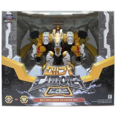 [Dino Core] Evolution 2 Mega D_Fighter DRAGON Transformer Robot Change Mode Toy