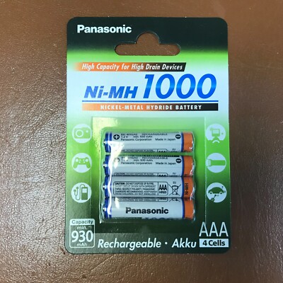 Ni mh аккумуляторы panasonic