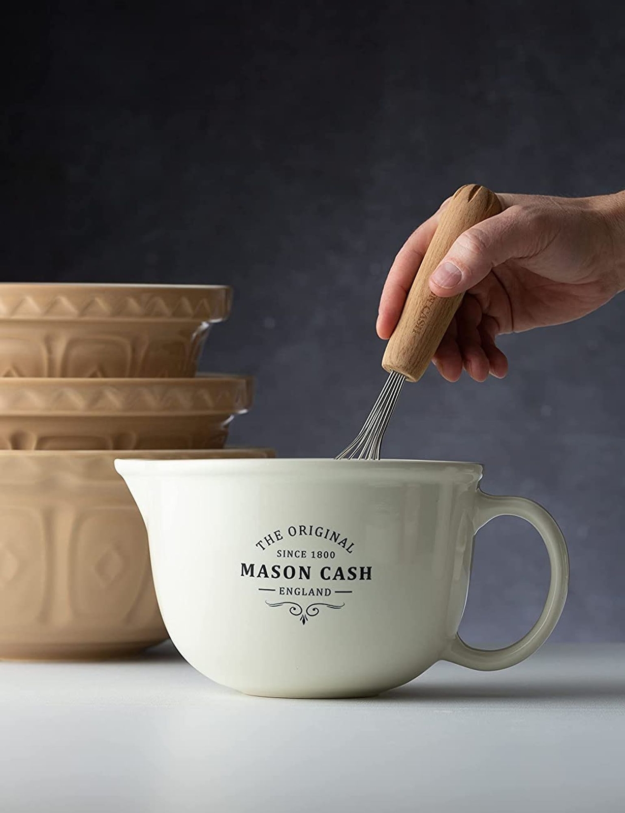 Mason Cash Vorratsdose „Home To Roost“ – 1 Liter, Steingut, Mit Hühner-Motiv, Luftdicht