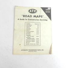 VINTAGE 1964 AUTOMATIC TRANSMISSION PARTS ROAD MAPS A GUIDE TO SERVICING