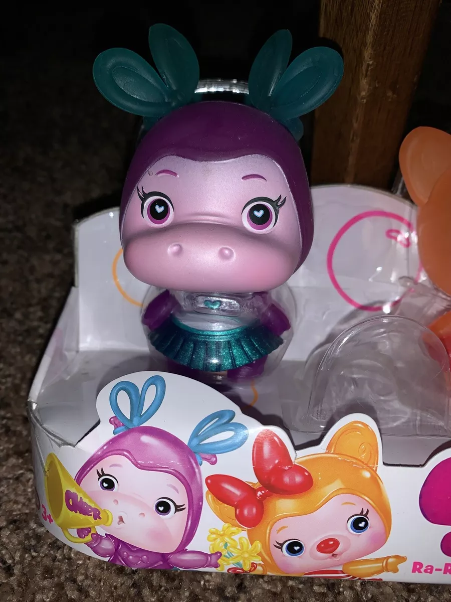 Little Tikes Squeezoos Small Character 3 Pack Hippo Cat Unicorn