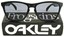 thumbnail 2 - OAKLEY FROGSKINS SUNGLASSES 24-306 POLISHED BLACK / GREY LENS