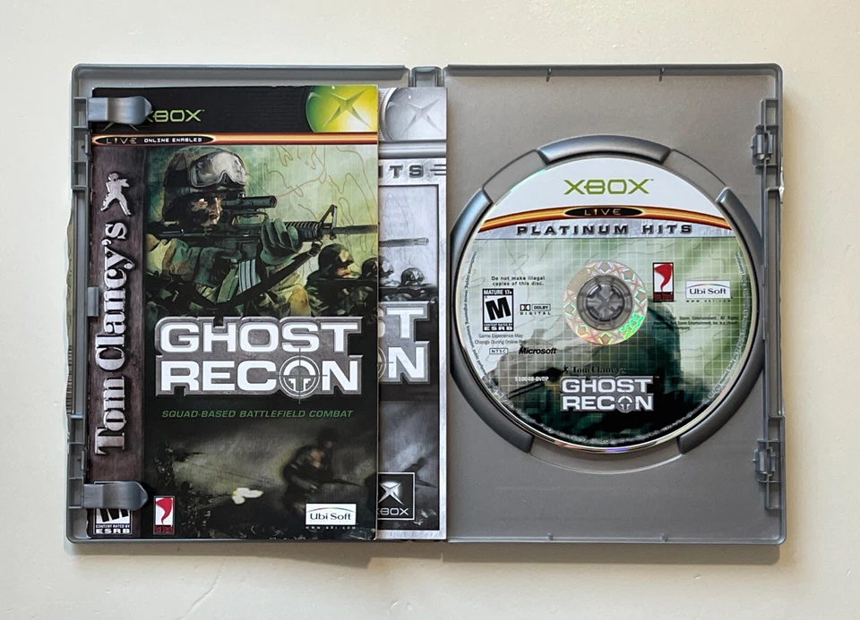 Tom Clancys Ghost Recon (Microsoft Xbox, 2002) CIB Tested & Working 💯 - Image 3 of 4
