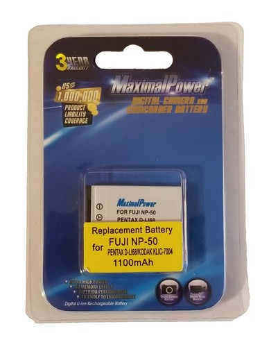 2 Batterie Ricaricabili Per Fujifilm NP-45/NP-45A - 700mAh, 3.7V, Li-Ion Per Fotocamere Digitali - Foto 6