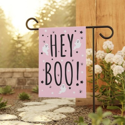 3dRose Halloween Boo Ghost Gartenflagge – 30,5 X 45,7 Cm, Aus Polyester