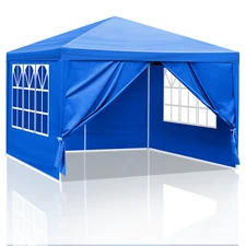 10'x10' Gazebo Waterproof Outdoor Canopy Patio Tent Party Tent 