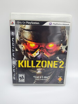 Killzone 2 PS3 Original Case Art and Manual Booklet + Demo Card ONLY NO GAME