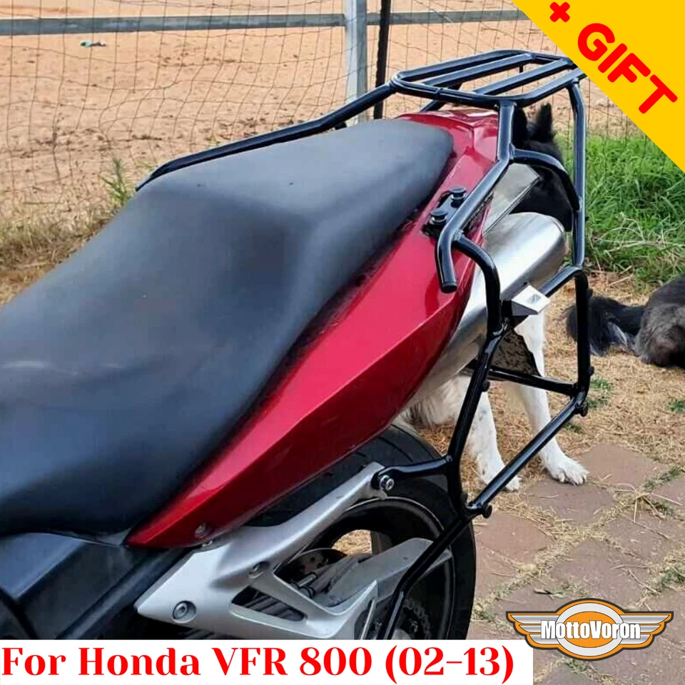 Sistema portaequipajes Interceptor 800 para Honda VFR 800 portaequipajes lateral (02-13), bonificación Foto 2 de 4