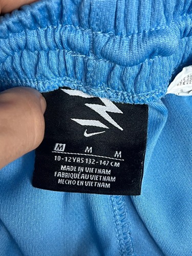 Nike 3BRAND by Russell Wilson Shorts Youth M 10-12 Blue Gym Athletic Elastic - Picture 8 of 11