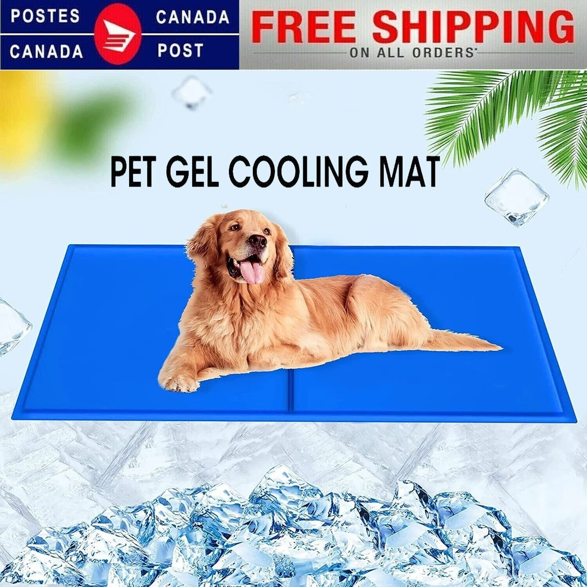 Pet Cool Gel Safe Non Toxic Mat Pet Bed Non Toxic Cooling Dog