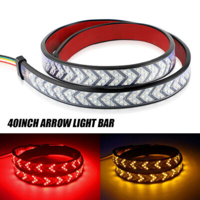 40'' LED Truck Tailgate Light Bar Strip Reverse Brake Tail Flowing Turn Signal