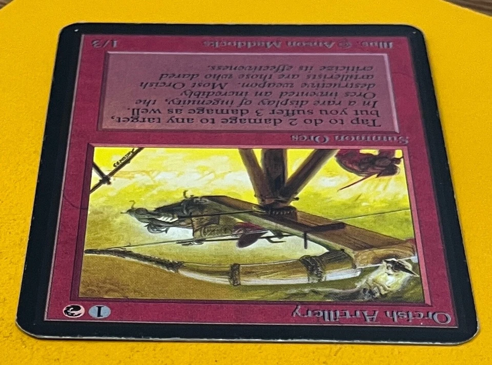 MTG ORCISH ARTILLERY Alpha (OldManMTG 008-172) - Image 3 of 4