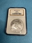 2005 American .999 Silver Eagle - NGC MS 69 - Classic Brown Label🔥RIM Hazing🔥