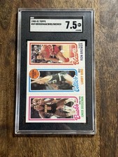 1980-81 Topps #49 Bridgeman/Bird/Brewer SGC 7.5