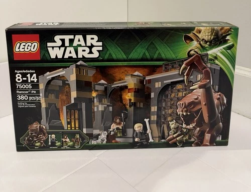 LEGO Star Wars Rancor Pit (75005) Complete Set with Rancor