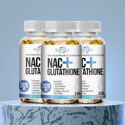 3Pack NAC Glutathione collagen capsules, skin whitening, anti-aging antioxidant | eBay 3Pack NAC Glutathione collagen capsules, skin whitening, anti-aging antioxidant | eBay