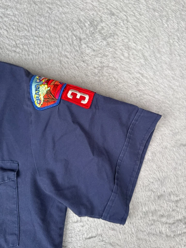 Boy Scouts of America Shirt Youth Large Blue Short Sleeve Cotton Arizona - Image 2 of 4
