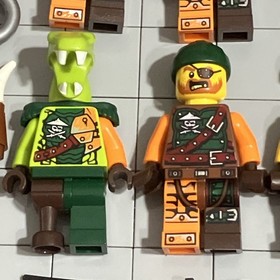 LEGO Ninjago Skybound Pirate Minifigures Lot of 14 w/ Weapons G5 21