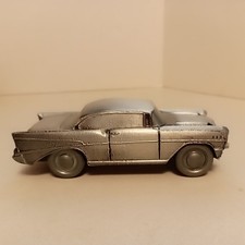 VINTAGE BANTHRICO 1957 CHEVY PEWTER BANK