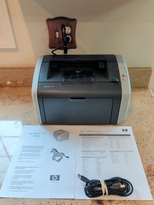 HP LaserJet 1012 Workgroup Laser Printer FULLY FUNCTIONAL! CLEAN With Toner OEM