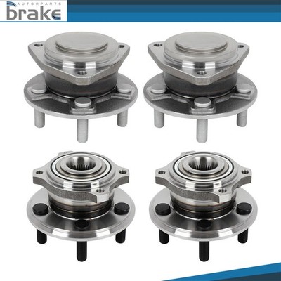 4 Front Rear Wheel Hub Bearing For Dodge Charger Challenger Chrysler 300 RWD R/T