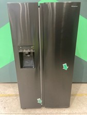 Image of Hisense American Fridge Freezer Black D Rated No Frost RS5P535NTFDUK #398494