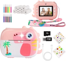 Kids Camera Instant Print,Children Digital Camera Toys with HD Video for Kids Ag